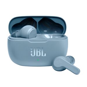 JBL Wave 200TWS - Blue - True Wireless Earbuds - Hero